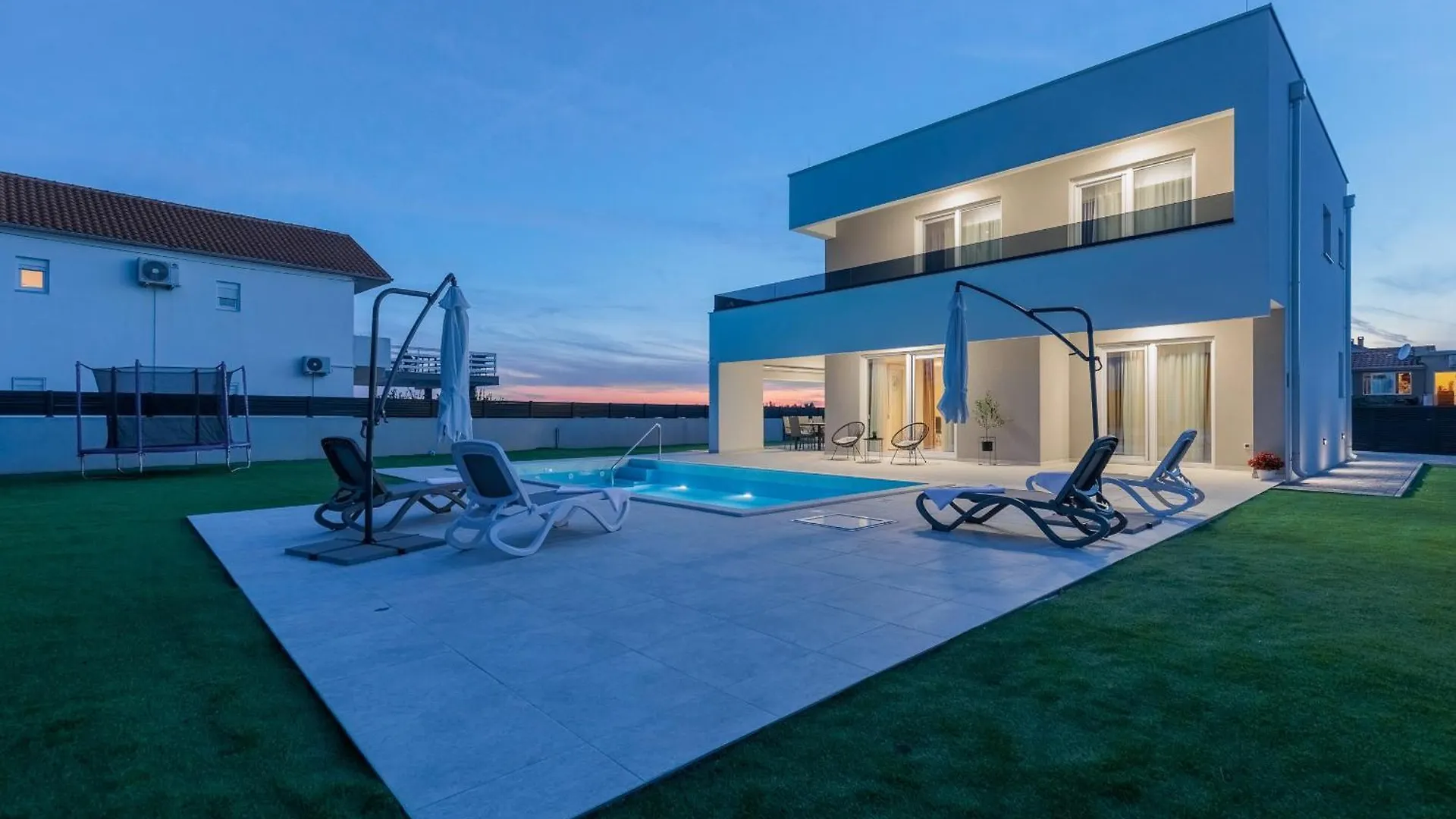 Stunning Villa Marea With A Private Pool Vrsi 0*,  Croatia